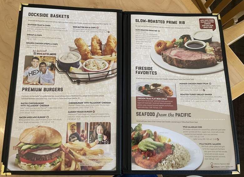 Elmer's Breakfast-Lunch-Dinner - Woodburn, OR menu_pic