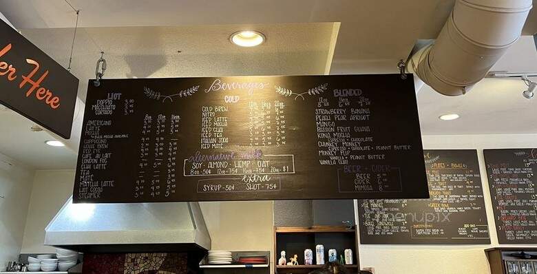 Ground - Hood River, OR menu_pic