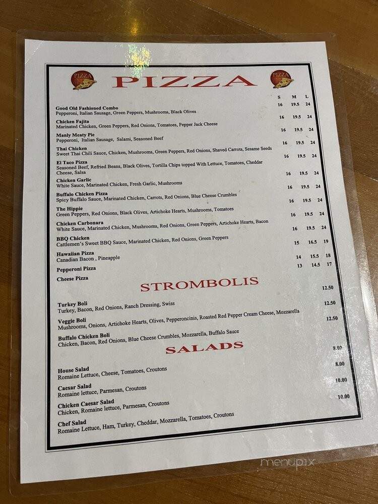 Hart Road Pizza & Sports Bar - Beaverton, OR menu_pic
