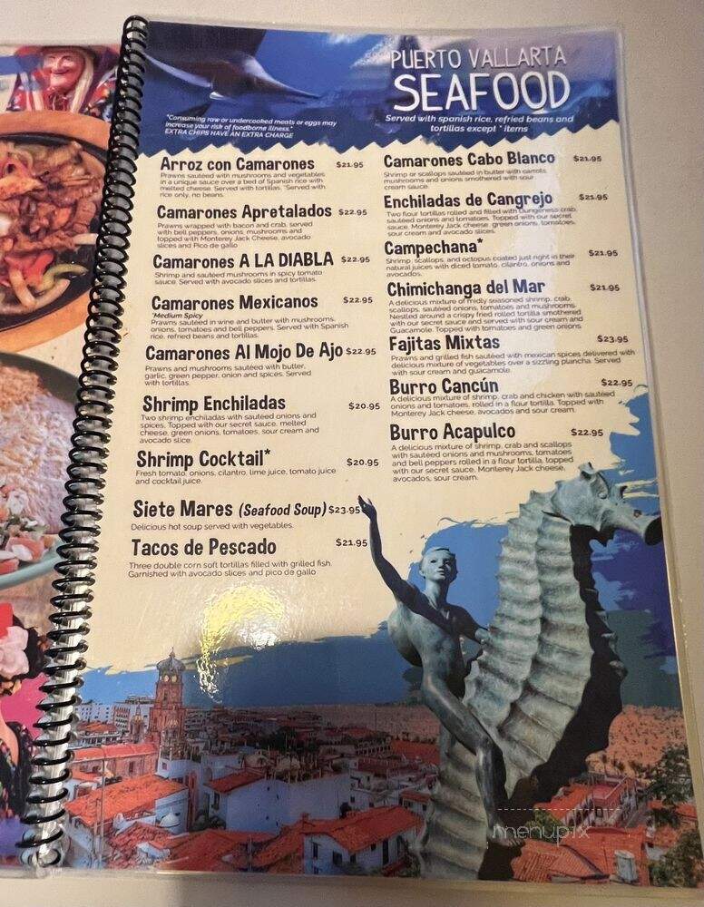 Juan Colorado - Wilsonville, OR menu_pic