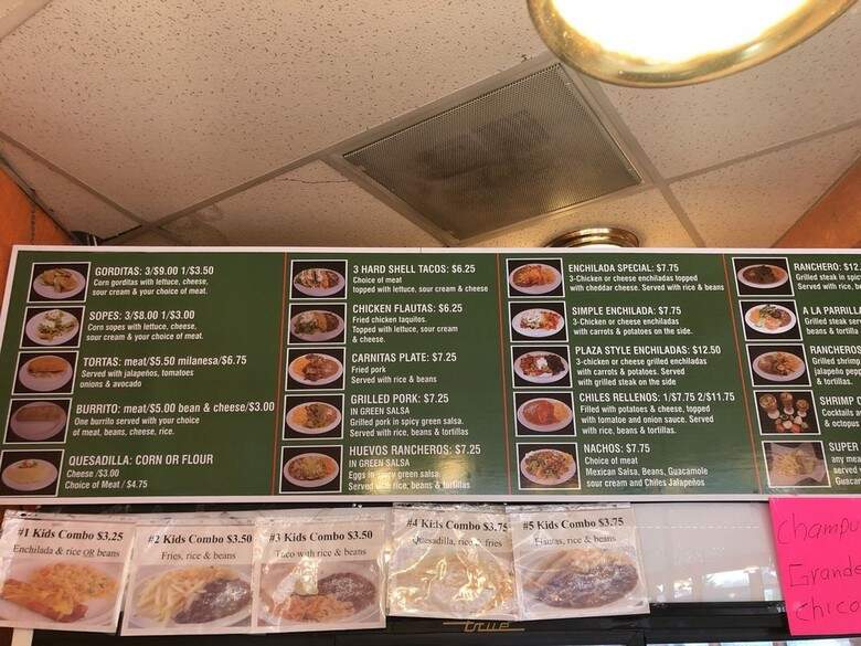 Juniors Taqueria - Salem, OR menu_pic