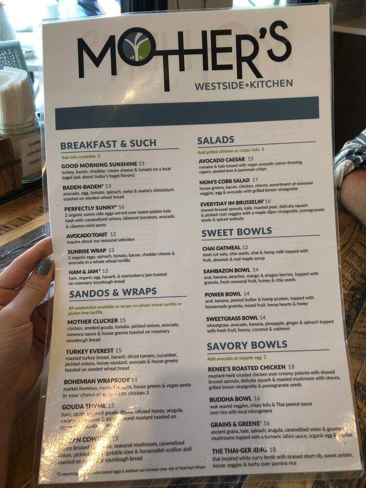 Mother's Juice Cafe - Bend, OR