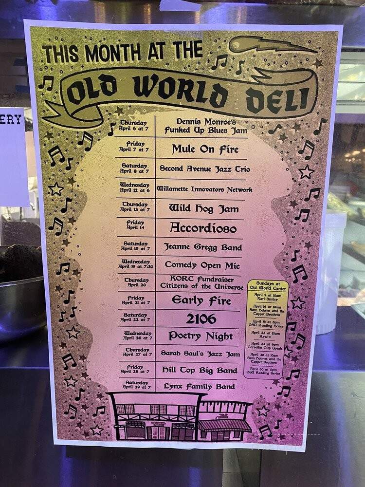 Old World Deli - Corvallis, OR