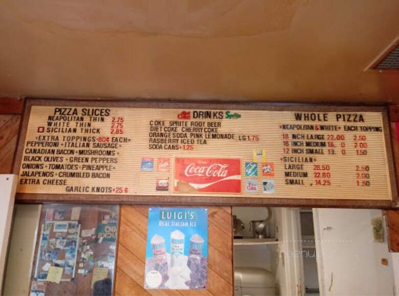 Sy's New York Pizza - Eugene, OR menu_pic