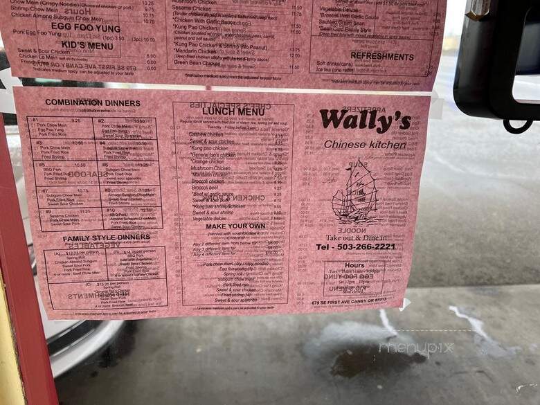 Wally's Chinese Kitchen - Canby, OR