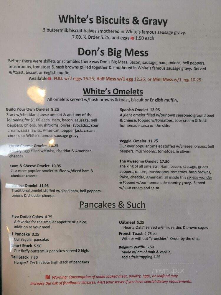 White's Restaurant - Salem, OR