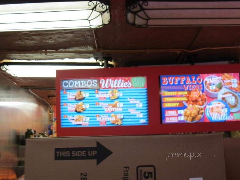 Willie's On 7th Street - Eugene, OR menu_pic
