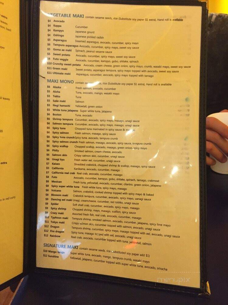 Late Night Thai - Chicago, IL menu_pic