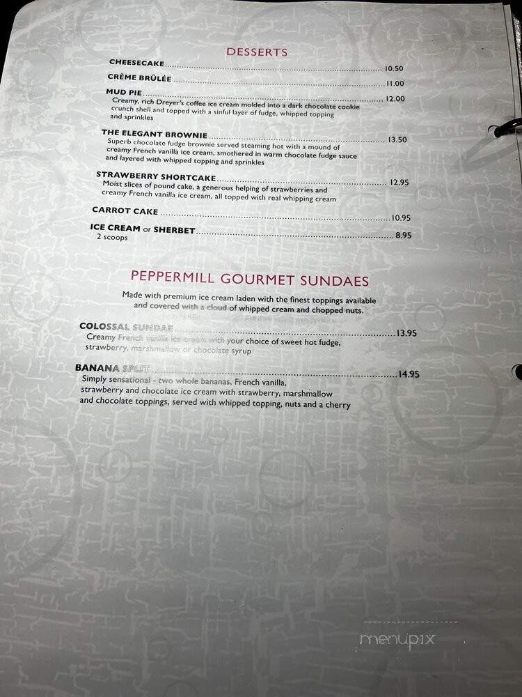 Peppermill - Las Vegas, NV menu_pic