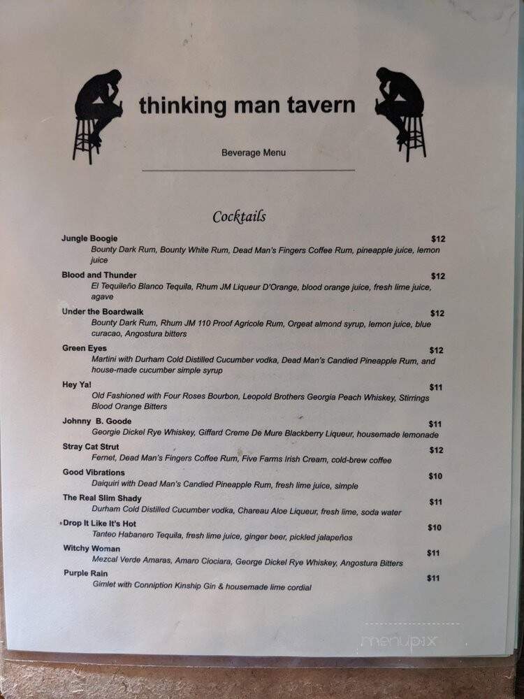 Thinking Man Tavern - Decatur, GA
