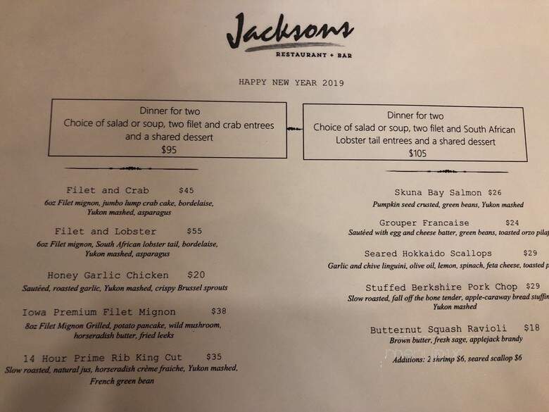 Jacksons Restaurant - Rotisserie - Bar - Canonsburg, PA