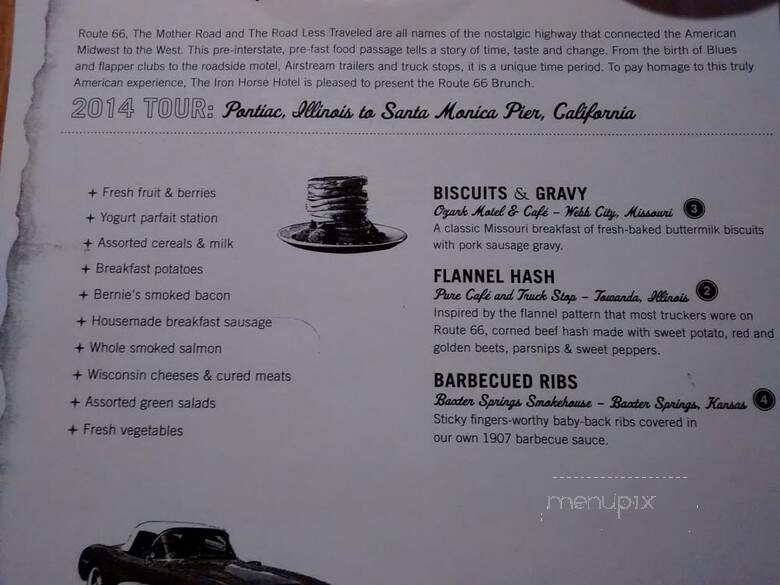 Smyth In The Iron Horse Hotel - Milwaukee, WI menu_pic