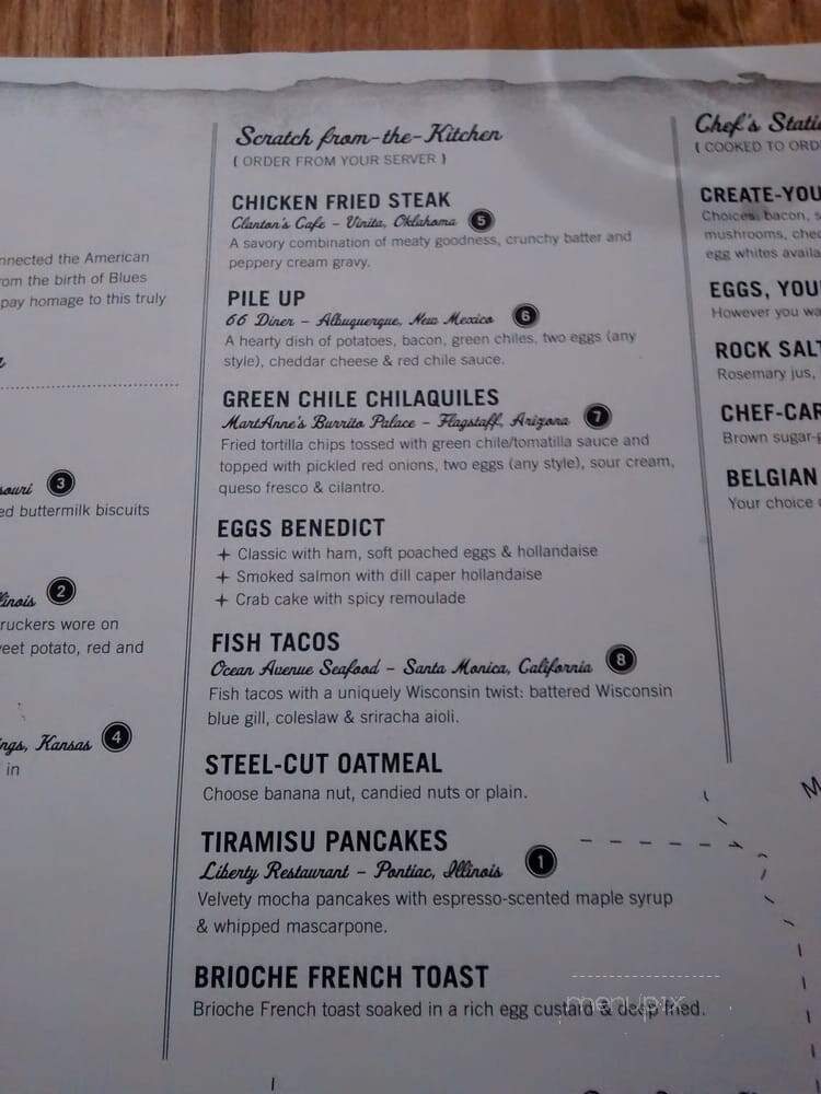 Smyth In The Iron Horse Hotel - Milwaukee, WI menu_pic