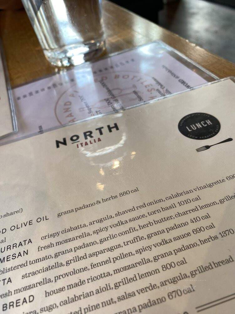 NoRTH - Kansas City - Leawood, KS menu_pic
