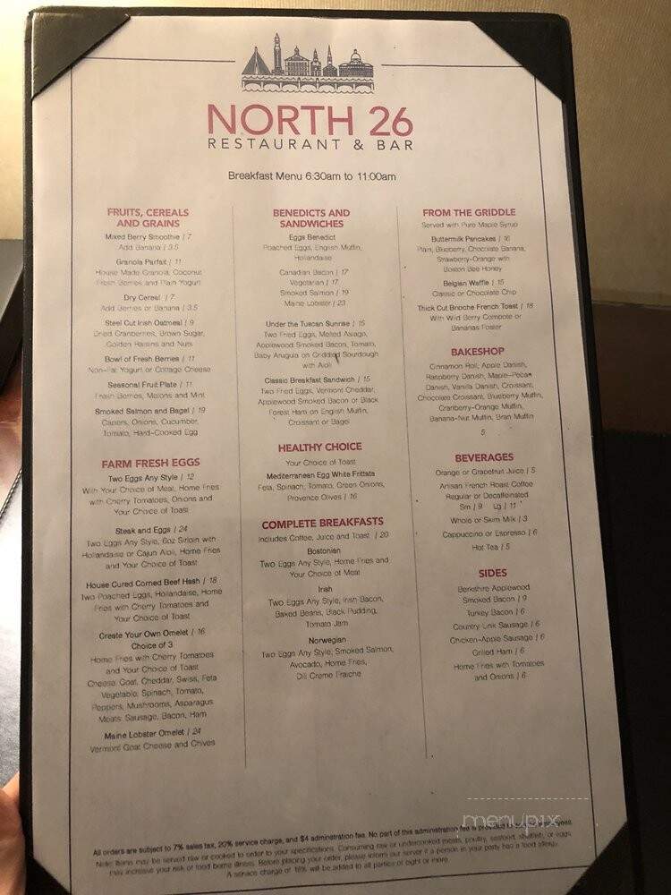 North 26 Restaurant & Bar - Boston, MA