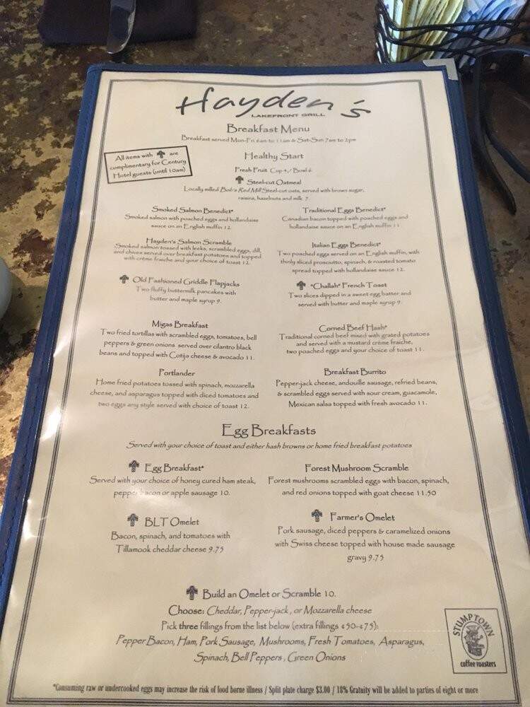Hayden's Lakefront Grill - Tualatin, OR