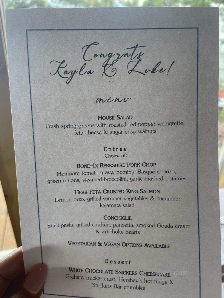 Gar Woods Grill and Pier Restaurant - Carnelian Bay, CA menu_pic