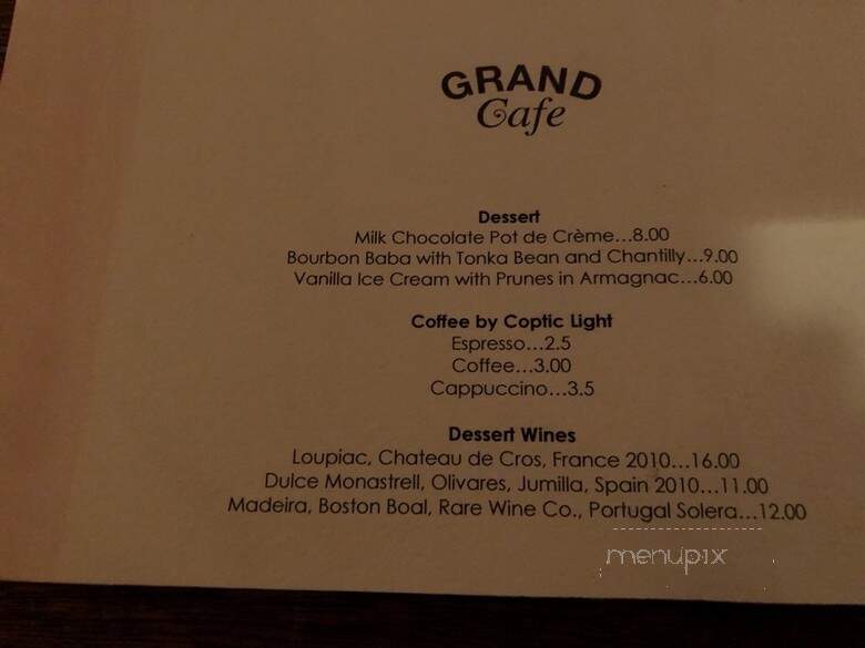 Grand Cafe - Minneapolis, MN
