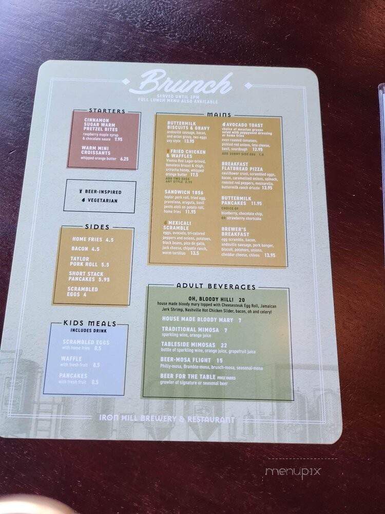 Iron Hill Brewery - Maple Shade - Maple Shade, NJ menu_pic