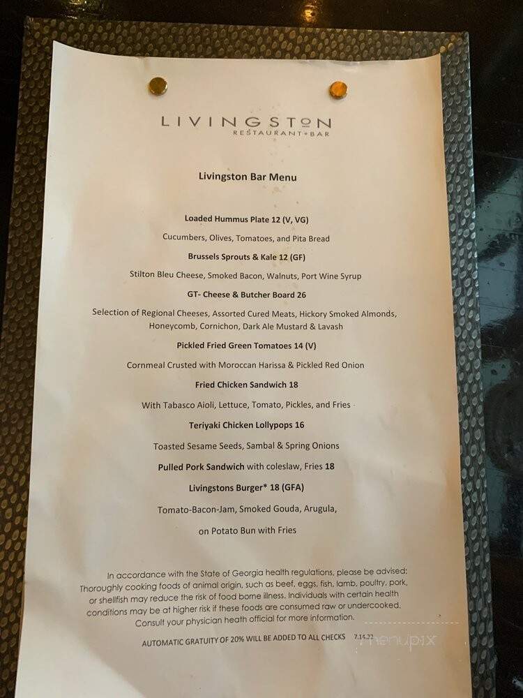 Livingston Restaurant - Atlanta, GA