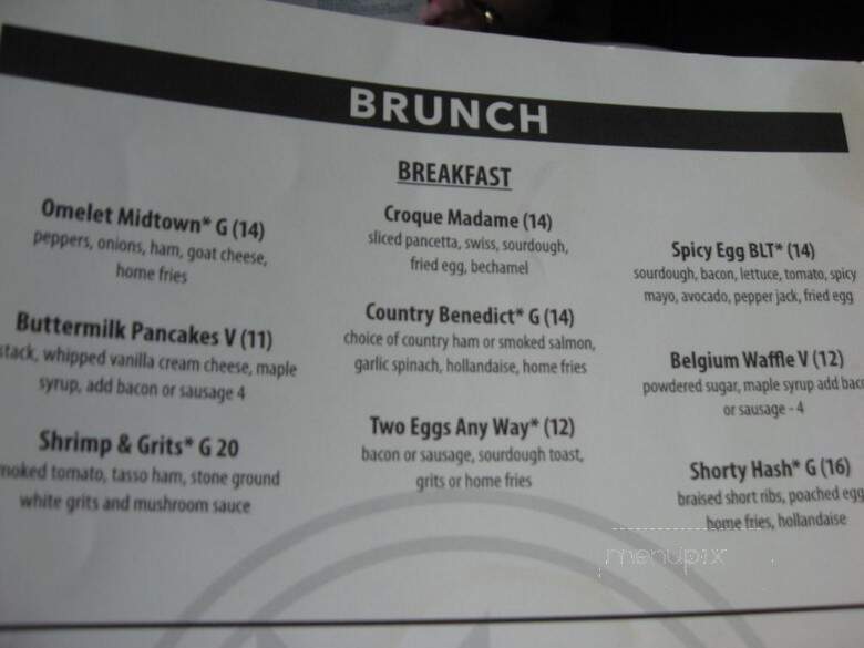 Midtown Restaurant & Bar 115 - Raleigh, NC menu_pic