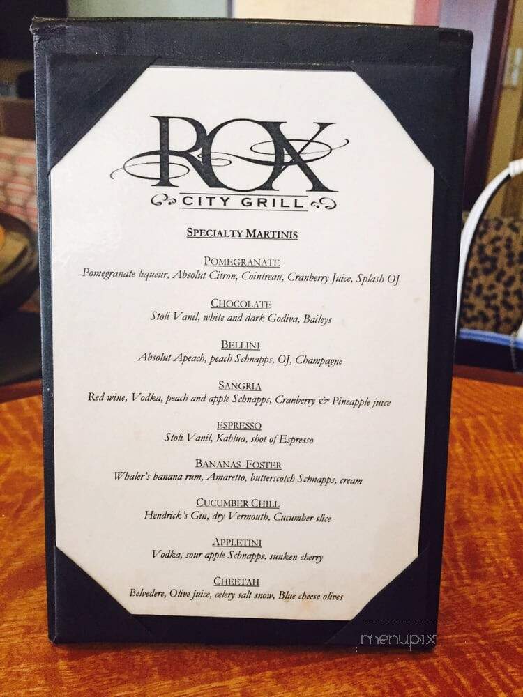 Rox City Grill - Saint Charles, IL menu_pic