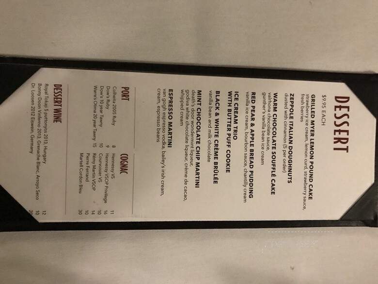 The Lodge - Truckee, CA menu_pic