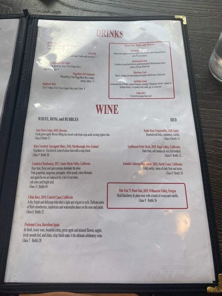 D.B.A. Barbecue - Atlanta, GA menu_pic