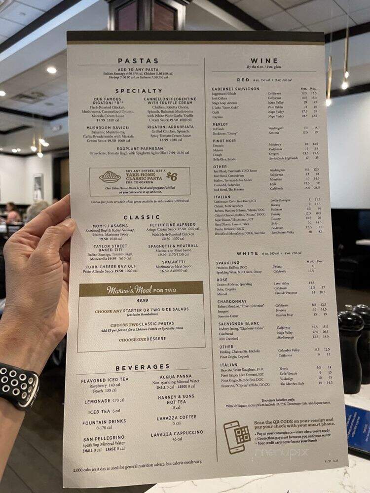 Maggiano's - San Antonio - San Antonio, TX menu_pic