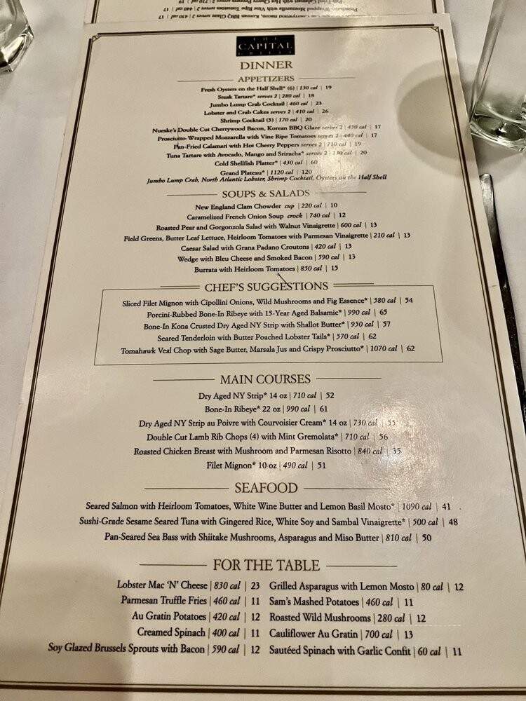 Capital Grille - Jacksonville - Jacksonville, FL menu_pic