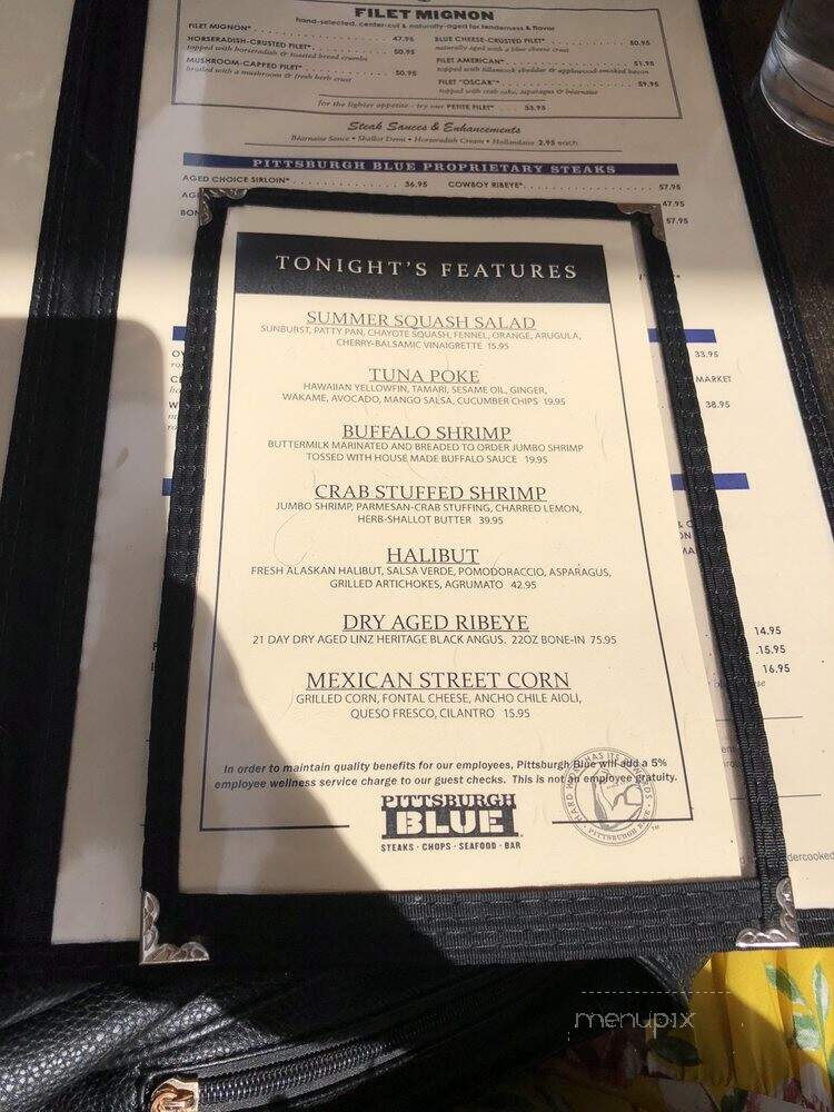 Pittsburgh Blue - Maple Grove, MN menu_pic