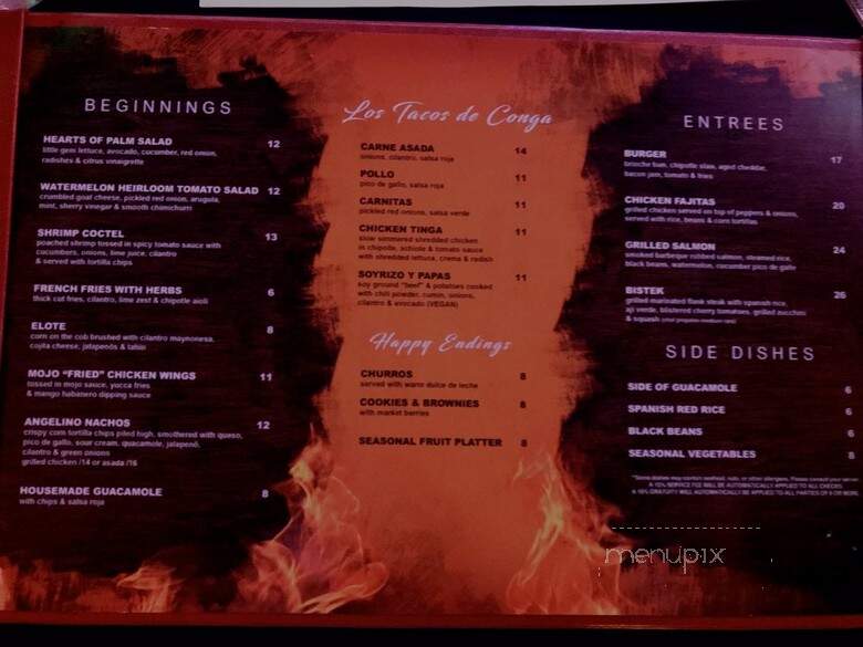 Boca - Los Angeles, CA menu_pic