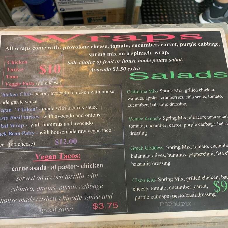 Fruit Gallery - Venice, CA menu_pic