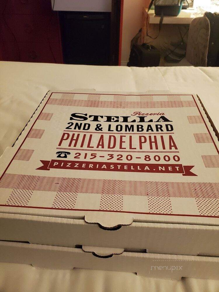 Pizzeria Stella - Philadelphia, PA menu_pic