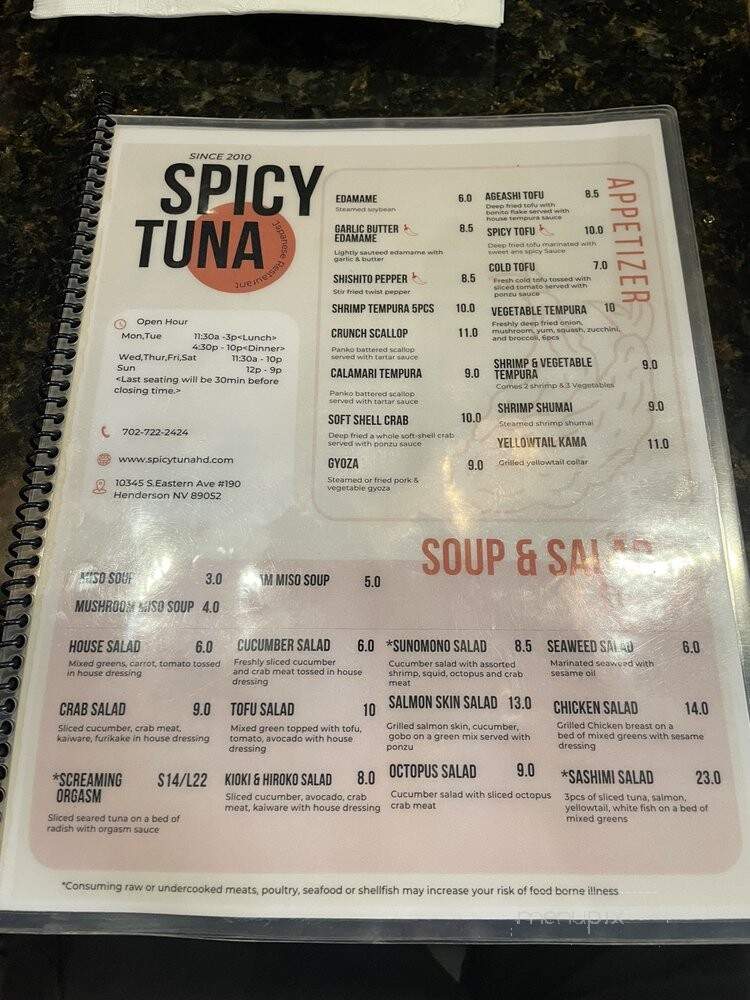 Spicy Tuna - Henderson, NV