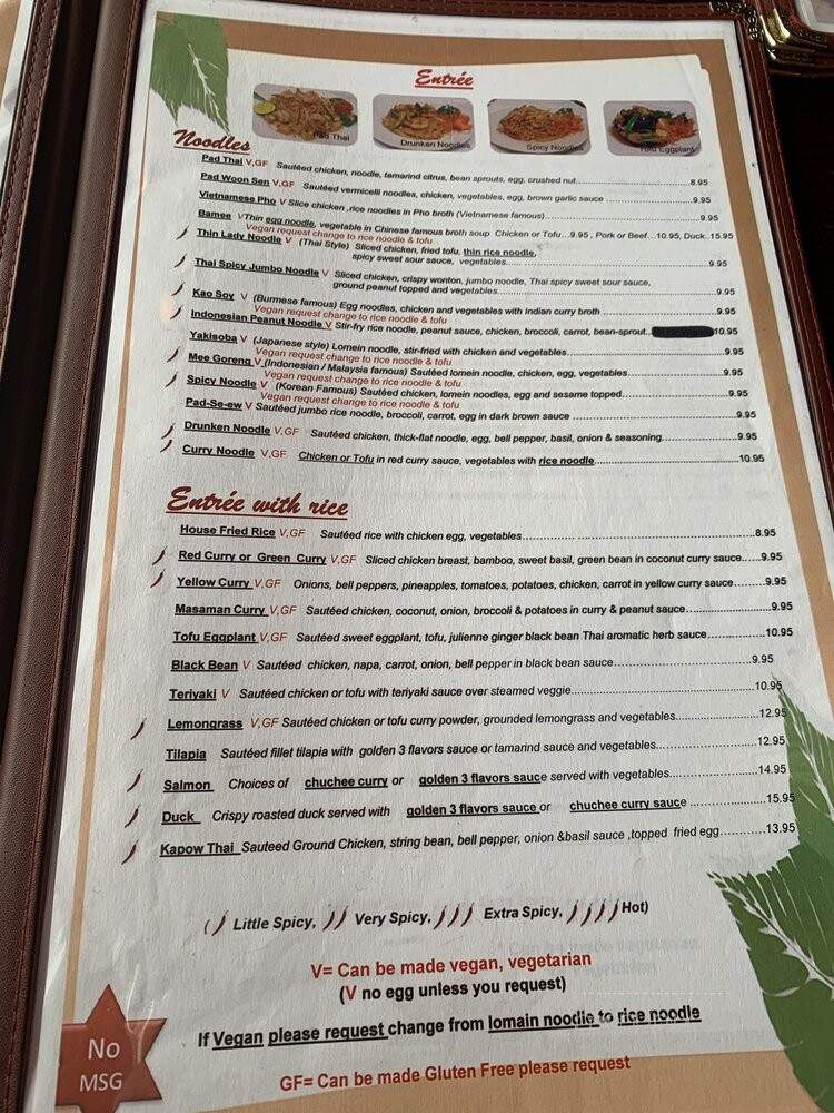 Nooddi-Thai Chef - Media, PA menu_pic