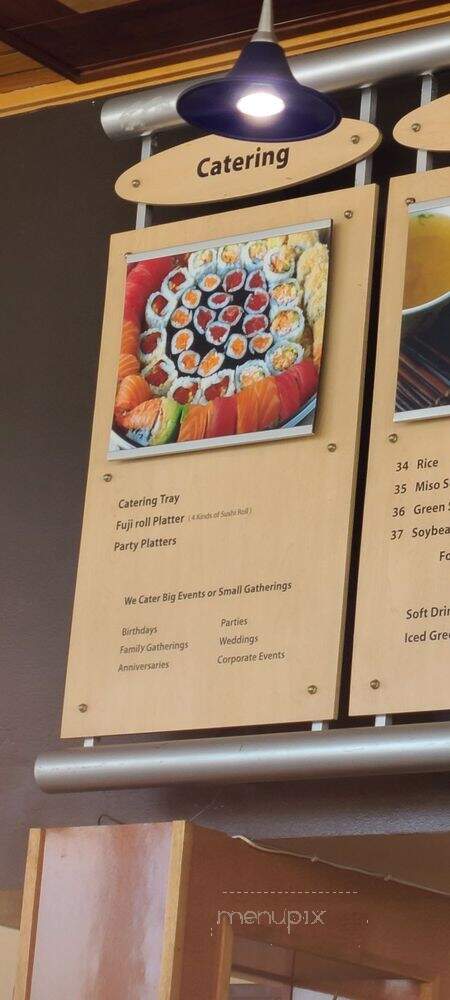 Fuji Grill - Morgantown, WV menu_pic