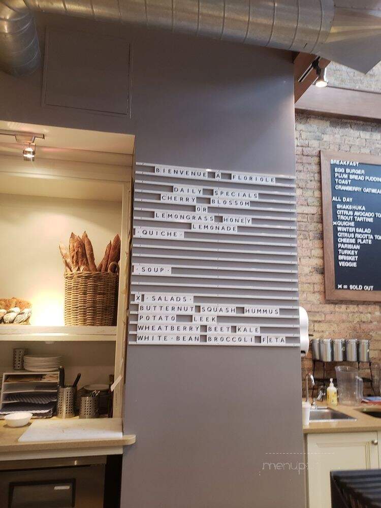 Floriole Cafe & Bakery - Chicago, IL menu_pic