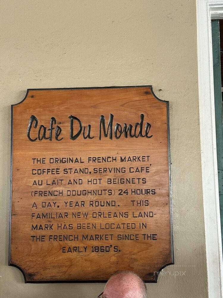 Cafe Du Monde - New York, NY menu_pic