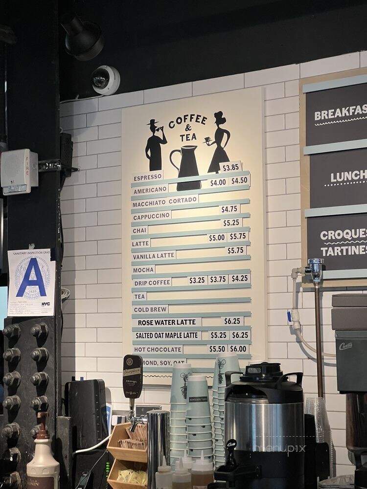 Pain D'Avignon - New York, NY menu_pic
