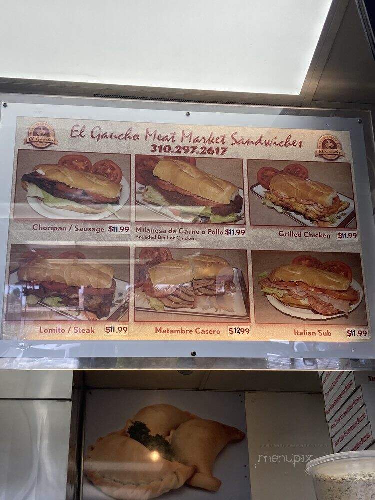 El Gaucho Meat Market - Redondo Beach, ca menu_pic