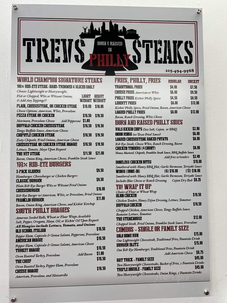 Wit Or Witout - Philadelphia, PA menu_pic