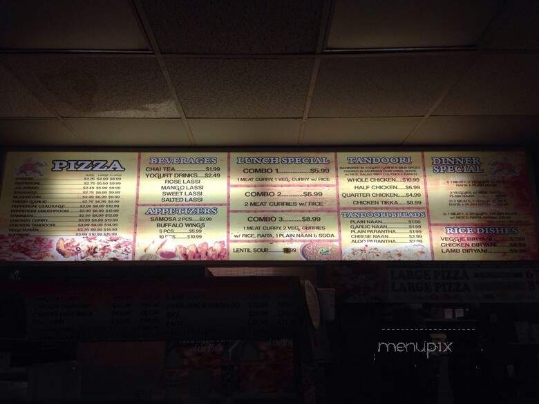 Golden Indian Grill and New York Pizza - Los Angeles, CA menu_pic