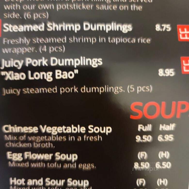Wacky Wok - Los Angeles, CA menu_pic