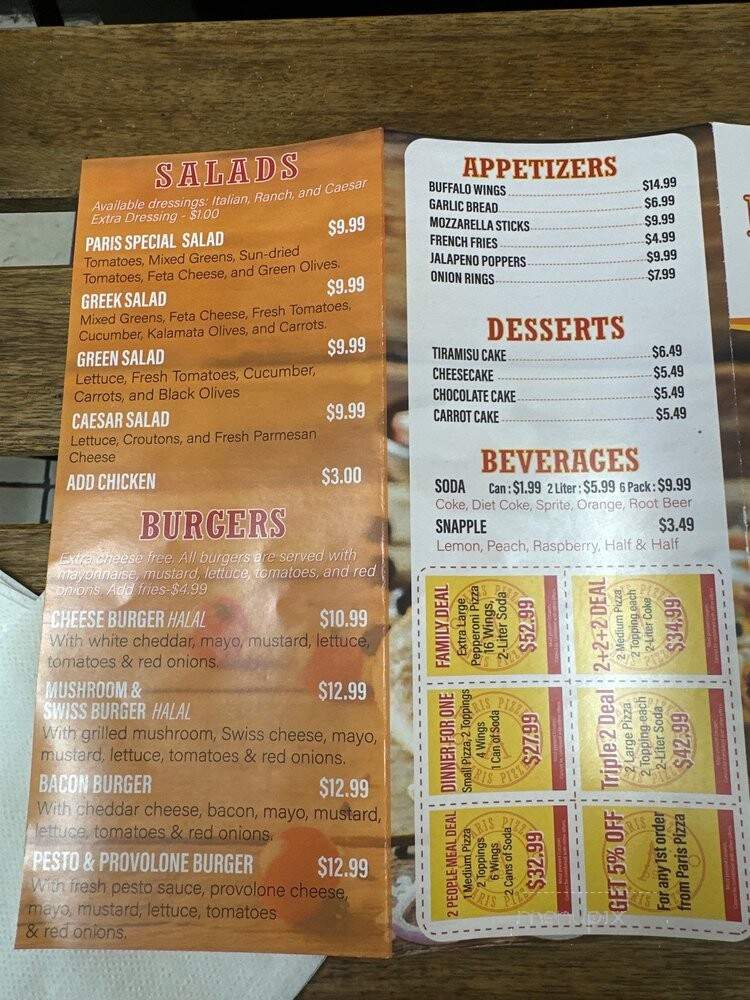 Lagos Pizza - San Francisco, CA menu_pic