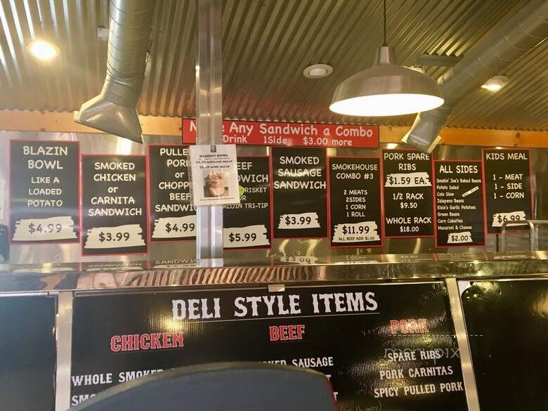 Can't Stop Smokin - Alamogordo, NM menu_pic