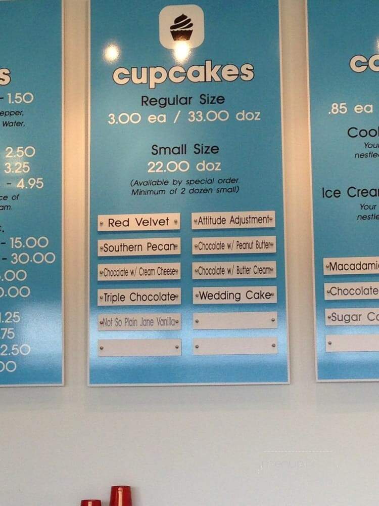 Little Cakes With Big Attitude - Alexandria, LA menu_pic