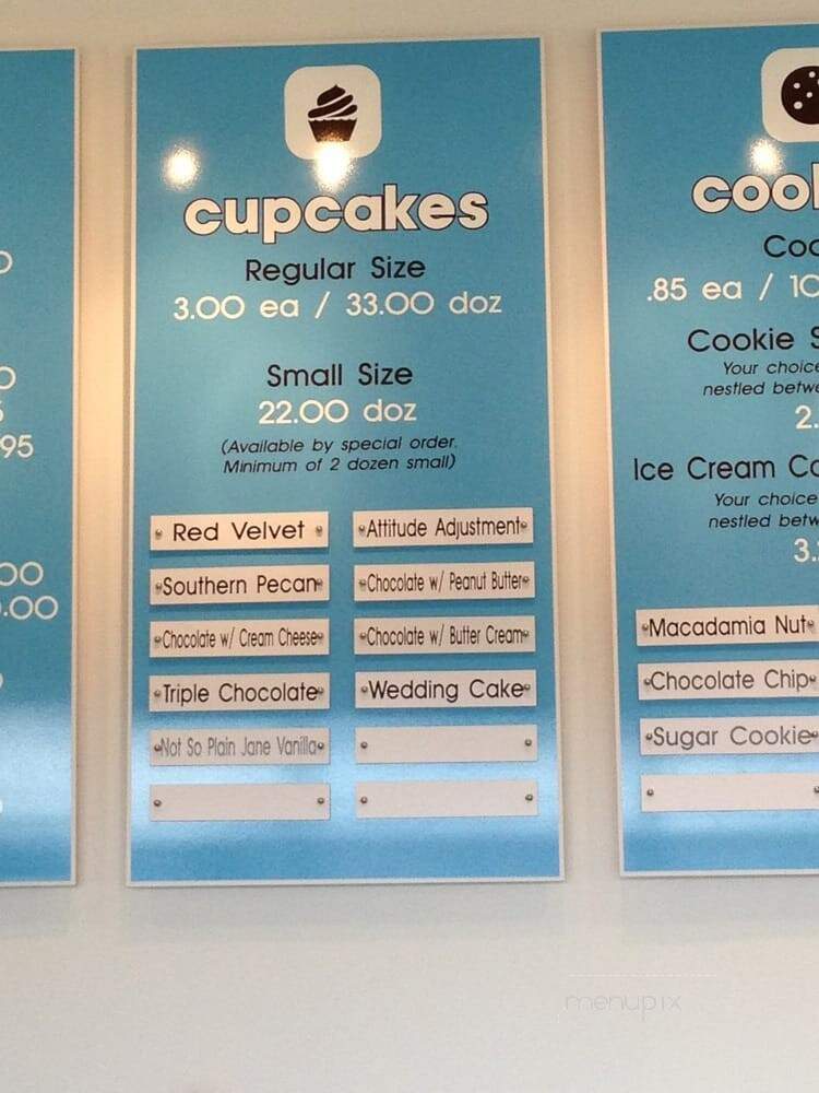 Little Cakes With Big Attitude - Alexandria, LA menu_pic