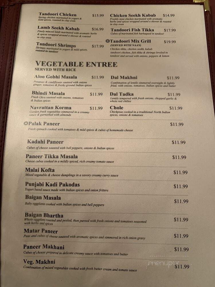 Bombay Express - Alpharetta, GA menu_pic