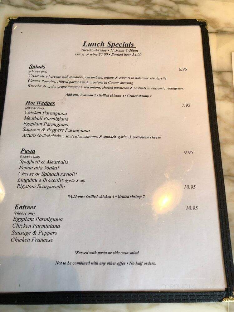 Stagioni - Ardsley, NY menu_pic